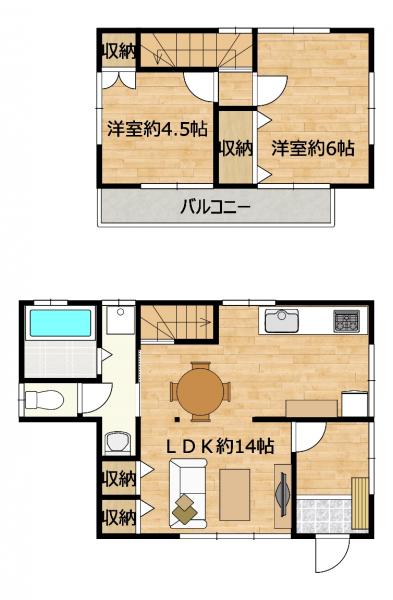 detached 群馬県富岡市富岡 地図を見る