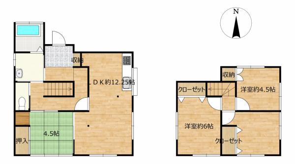 detached 群馬県佐波郡玉村町大字上新田 地図を見る