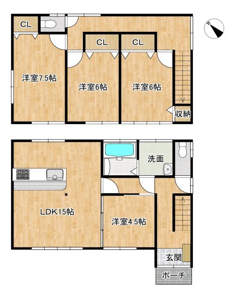 detached 群馬県みどり市大間々町大間々 地図を見る