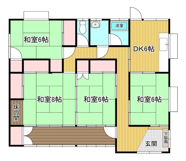 detached 群馬県吾妻郡東吾妻町大字新巻