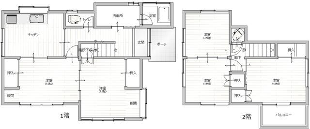 detached 埼玉県幸手市大字上吉羽