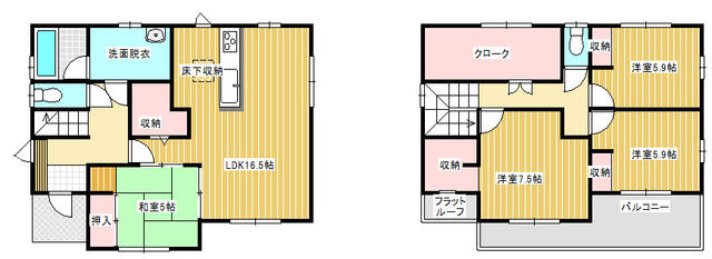 detached 埼玉県深谷市宿根 地図を見る