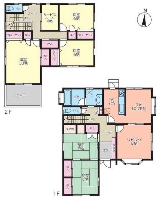detached 埼玉県行田市大字荒木