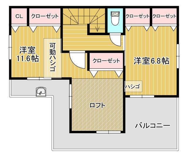 detached 埼玉県戸田市大字新曽 地図を見る