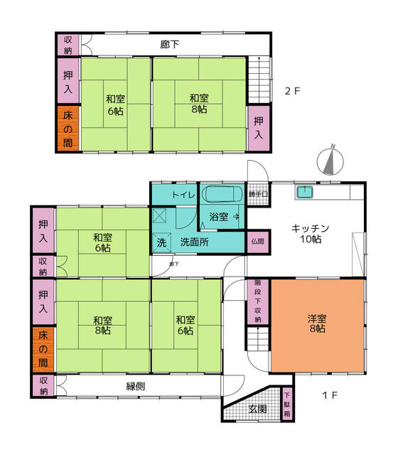 detached 埼玉県熊谷市中奈良 地図を見る