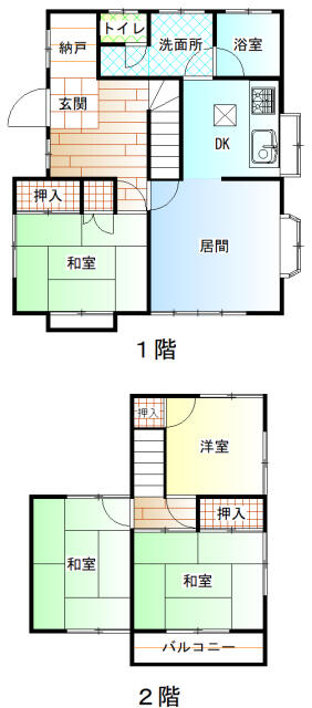 detached 埼玉県熊谷市江南中央１丁目 地図を見る