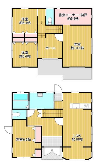 detached 埼玉県児玉郡神川町大字新里
