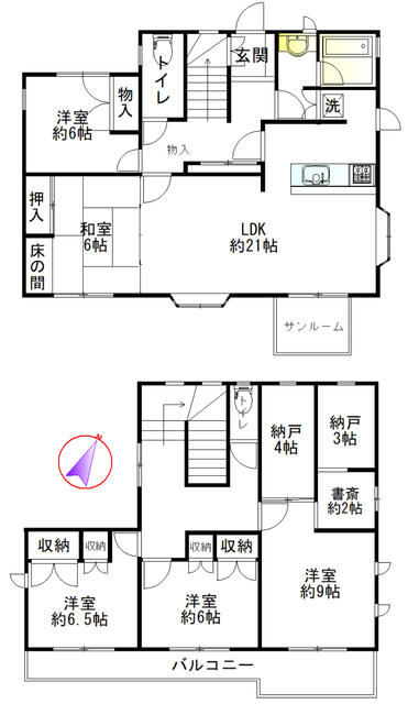 detached 埼玉県行田市富士見町２丁目 地図を見る