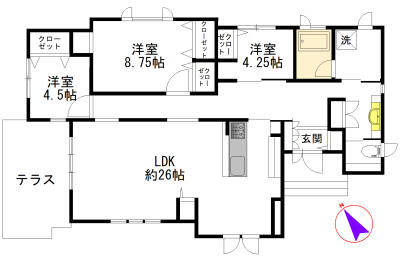 detached 埼玉県大里郡寄居町大字赤浜 地図を見る