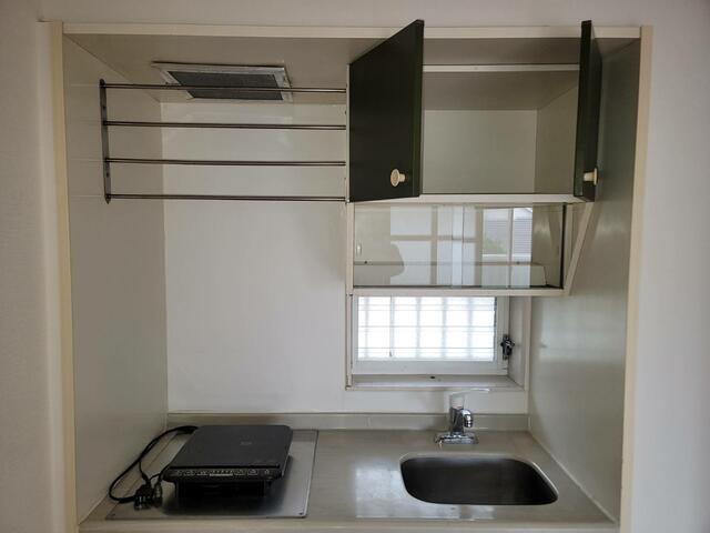 キッチン／キッチン上部にも収納あり！