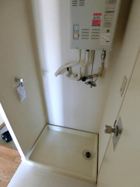 室内洗濯機置き場♪