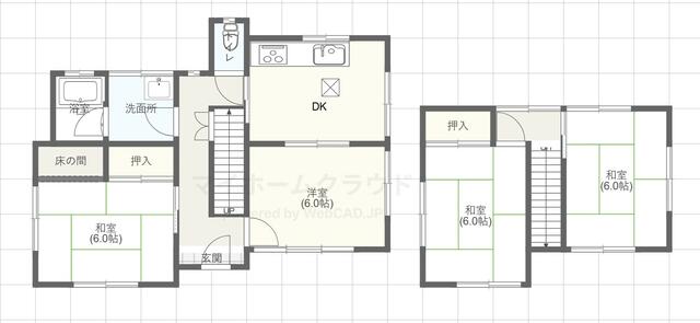 detached 埼玉県行田市矢場１丁目 地図を見る