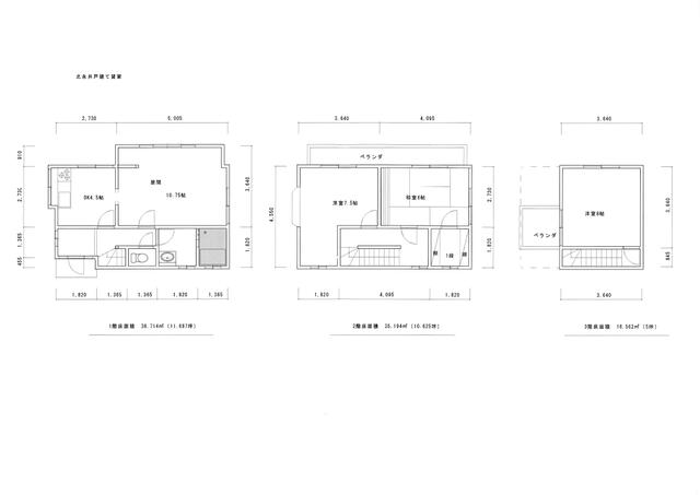 detached 埼玉県入間郡三芳町大字北永井 地図を見る