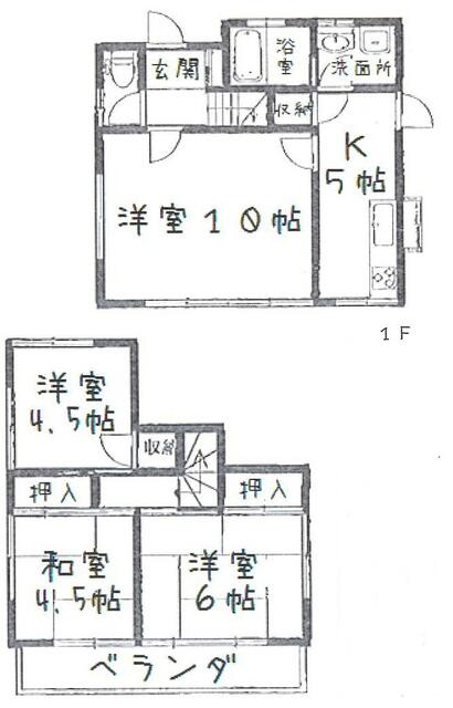 埼玉県所沢市の一戸建て | 1500万円 | 4K | 100.1m² | Akiyama house finder