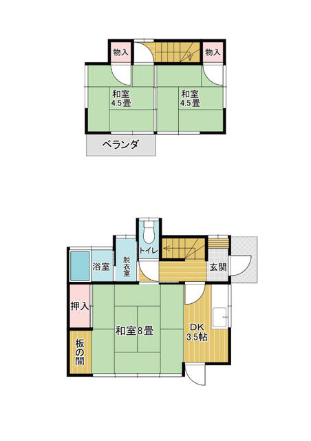 detached 埼玉県大里郡寄居町大字富田 地図を見る