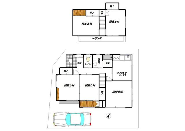 detached 埼玉県比企郡嵐山町大字川島