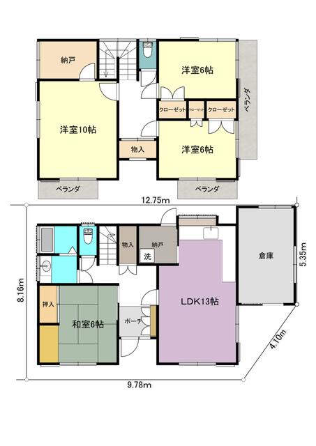 detached 埼玉県戸田市笹目４丁目 地図を見る