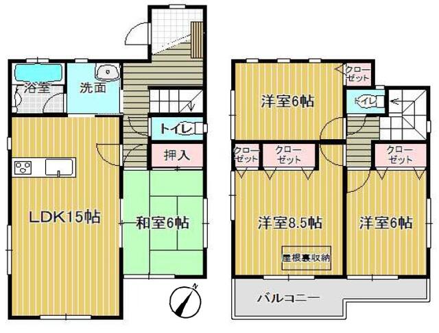detached 埼玉県幸手市緑台１丁目