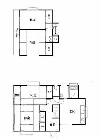 detached 埼玉県行田市谷郷３丁目