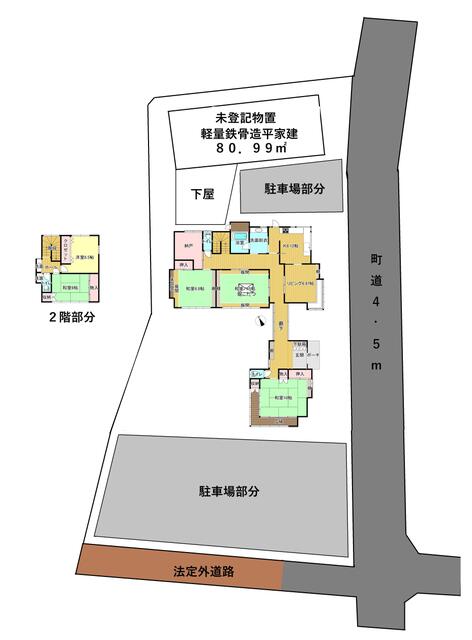 detached 埼玉県児玉郡神川町大字植竹