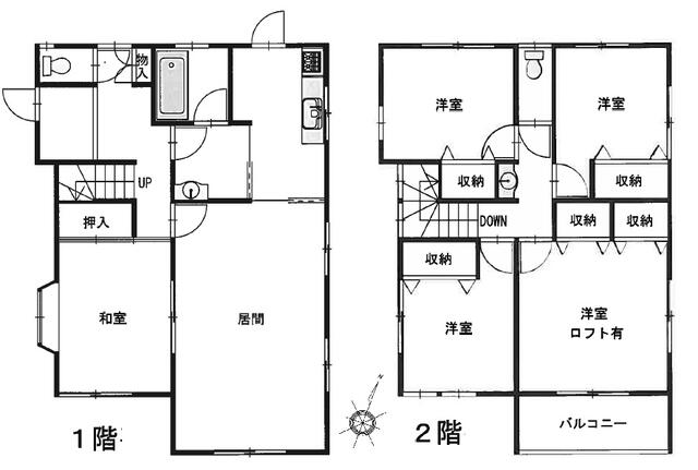 detached 埼玉県ふじみ野市桜ケ丘３丁目 地図を見る