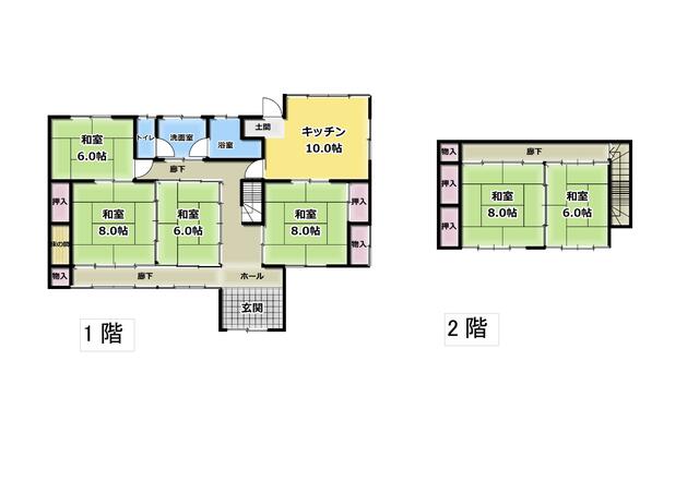 埼玉県熊谷市の一戸建て | 900万円 | 6DK | 807.74m² | Akiyama house finder