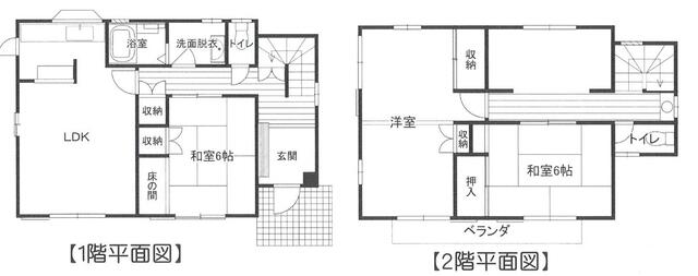 detached 埼玉県加須市富士見町 地図を見る