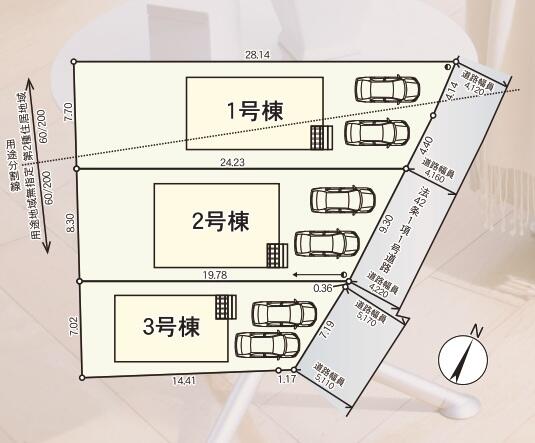 detached 栃木県大田原市富士見１丁目 地図を見る