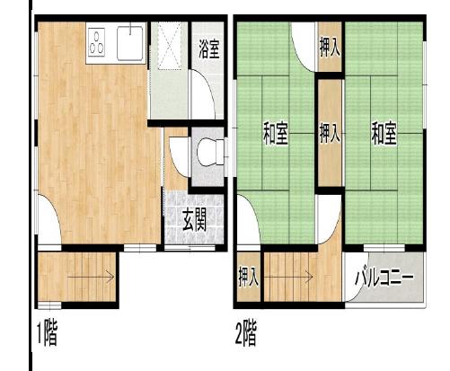埼玉県川口市の一戸建て | 750万円 | 2LDK | 42.51m² | Akiyama house finder