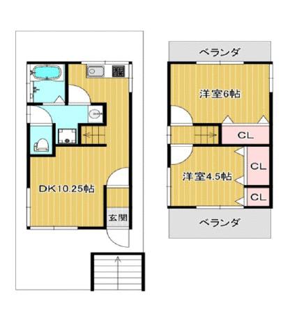 埼玉県川口市の一戸建て | 1080万円 | 2LDK | 49.65m² | Akiyama house finder