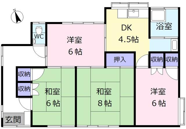 detached 埼玉県東松山市大字東平 地図を見る