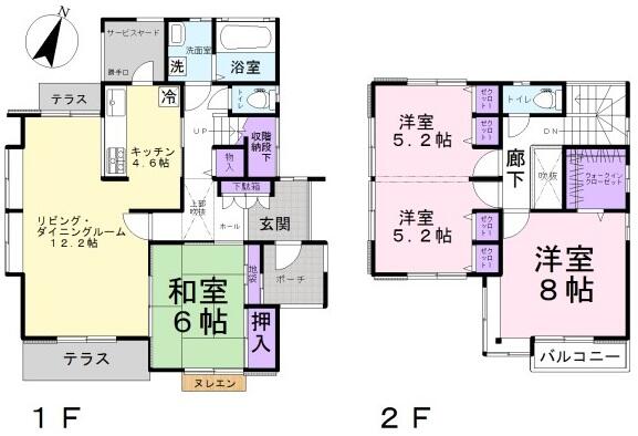 detached 埼玉県比企郡嵐山町大字廣野