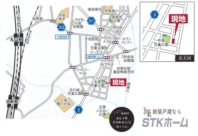detached 埼玉県北足立郡伊奈町栄２丁目 地図を見る