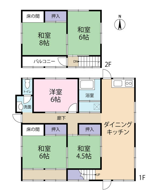detached 埼玉県秩父郡皆野町大字下日野沢