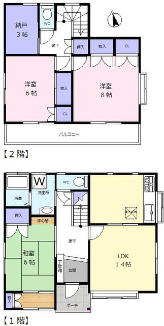 detached 埼玉県坂戸市泉町２丁目