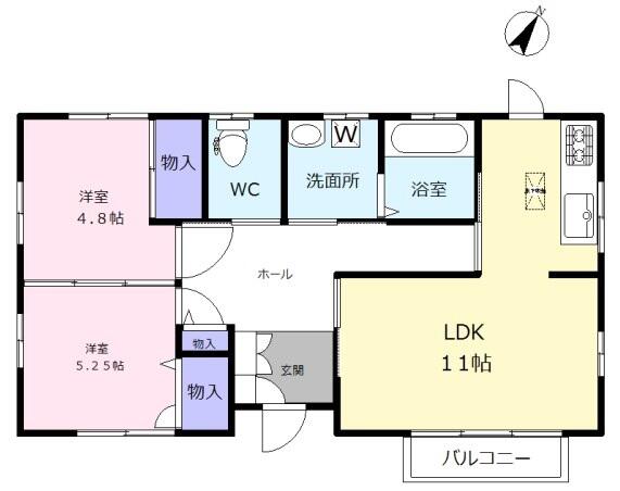 detached 埼玉県比企郡滑川町月の輪３丁目 地図を見る
