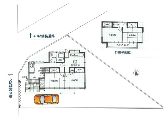 detached 埼玉県比企郡川島町大字上伊草