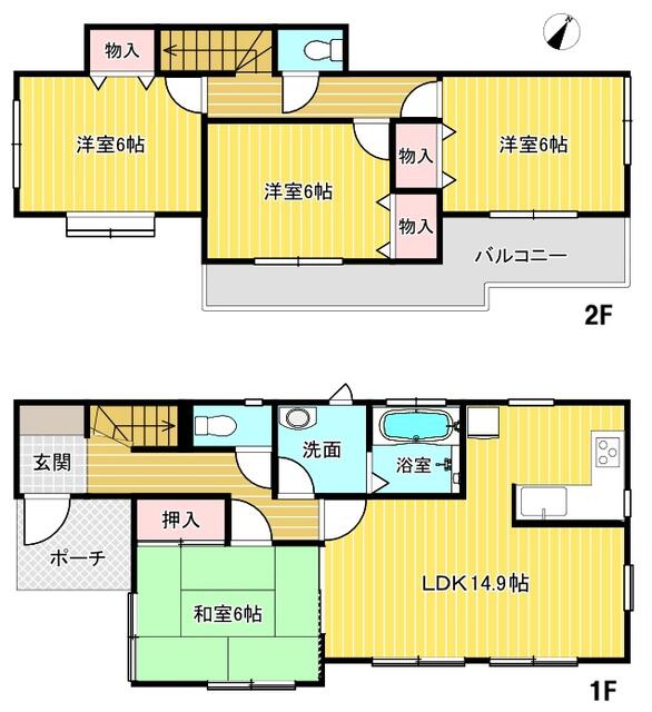 detached 茨城県猿島郡五霞町大字元栗橋 地図を見る