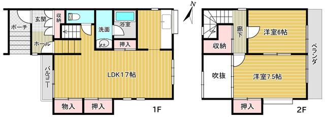 detached 埼玉県南埼玉郡宮代町道佛１丁目