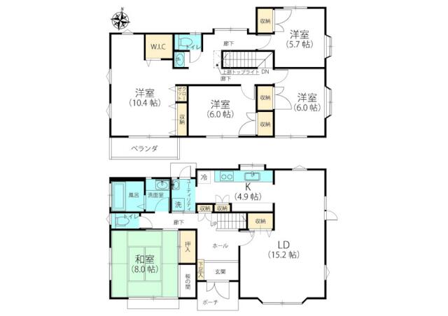 detached 埼玉県比企郡鳩山町鳩ヶ丘１丁目