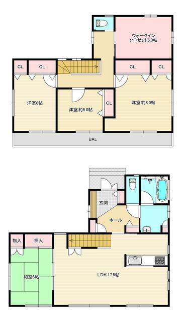 detached 埼玉県入間郡毛呂山町目白台２丁目