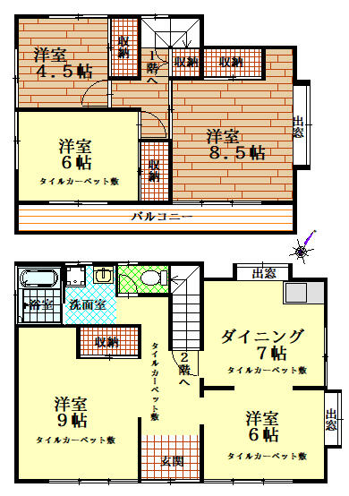 detached 埼玉県白岡市西２丁目