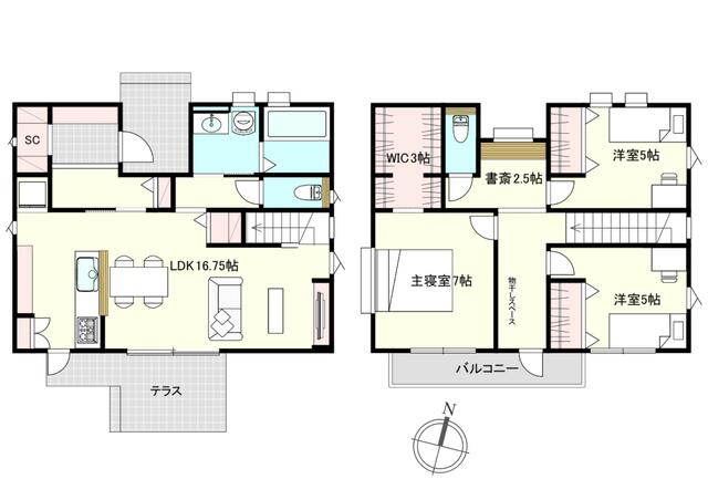 detached 千葉県木更津市瓜倉 地図を見る