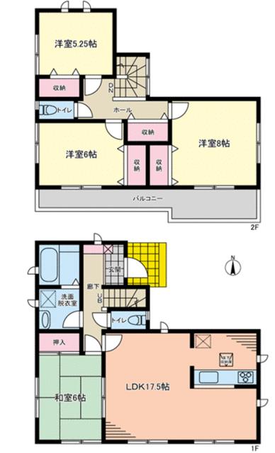 detached 千葉県八街市八街ほ 地図を見る