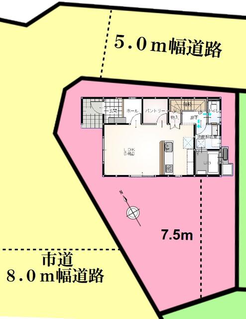 detached 千葉県館山市亀ケ原 地図を見る