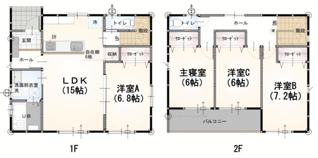 detached 千葉県南房総市谷向 地図を見る