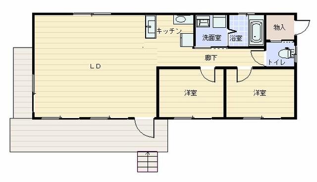 detached 千葉県山武郡九十九里町片貝 地図を見る
