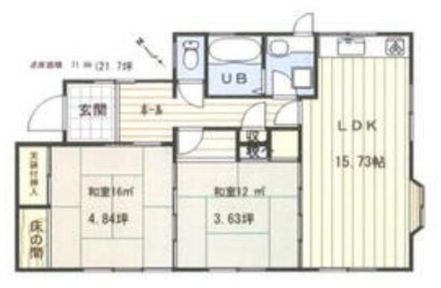 detached 千葉県長生郡長南町長南 地図を見る