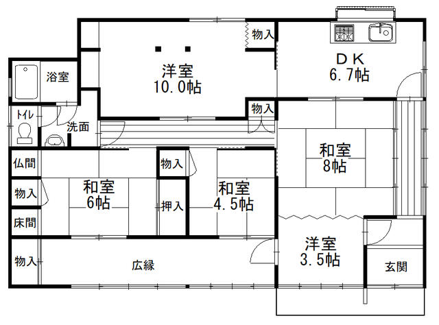 detached 千葉県長生郡一宮町一宮 地図を見る