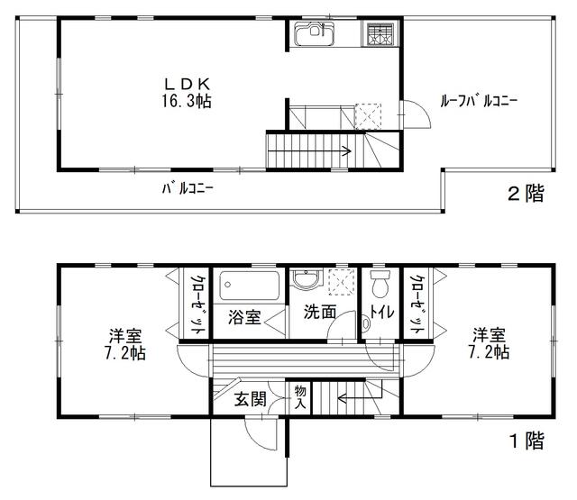 detached 千葉県山武郡九十九里町小関